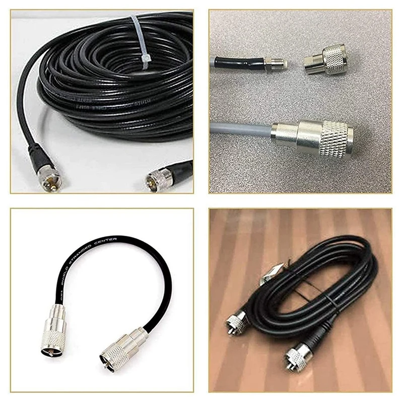 10 шт./упаковка разъемы для коаксиального кабеля RG8X RG8 RG59 | Инструменты