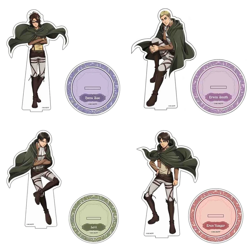 Лидер продаж Аниме Атака Титанов Эрвин Смит акриловая подставка Дисплей Модель