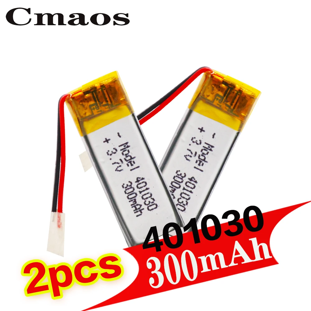 Литиевая батарея 3 7 в Lipo 401030 300 мАч для MP3 MP4 GPS перезаряжаемая ручка чтения