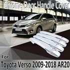 Наклейки Декоративные Хромированные для Toyota Verso AR20, 2009-2018, 2010, 2011, 2012, 2013, 2014