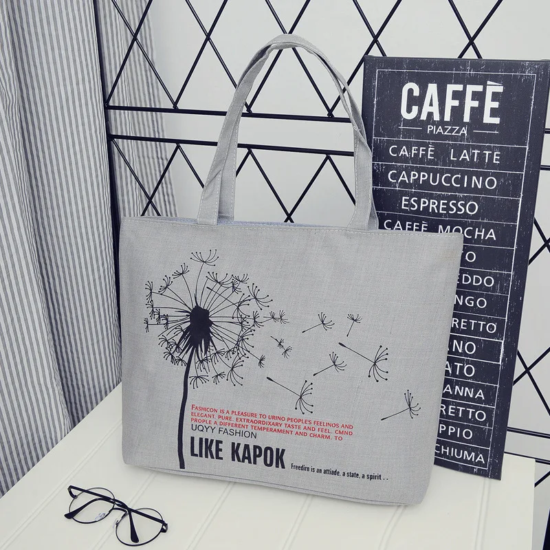 

Reusable Shopping Bag Fashion Women's Bags Portable Canvas Joker Casual reusable bag