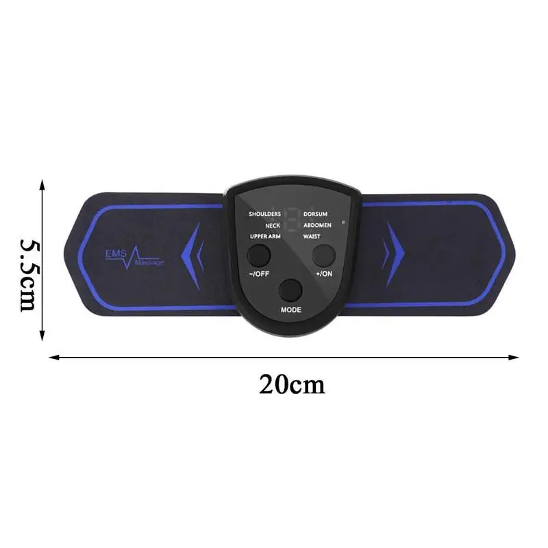 

Smart Cervical Massage Patch With Usb Data Cable Portable Mini Charging Meridian Massager Vertebra Physiotherapy Neck Stickers