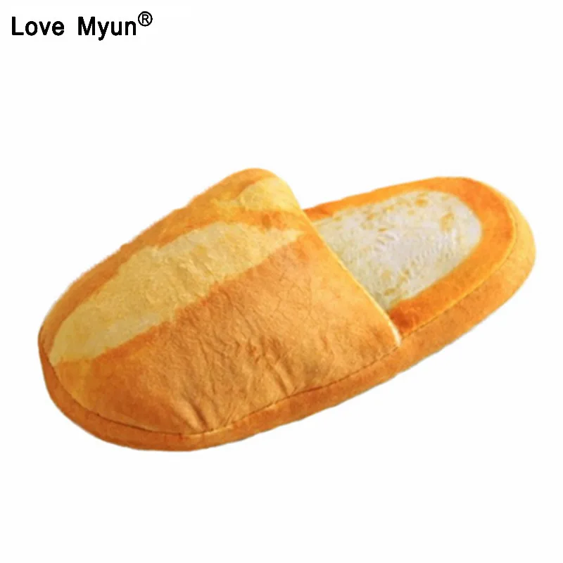 Новинка 2019 стильная женская обувь для спальни тапочки хлеба хлопковые домашние