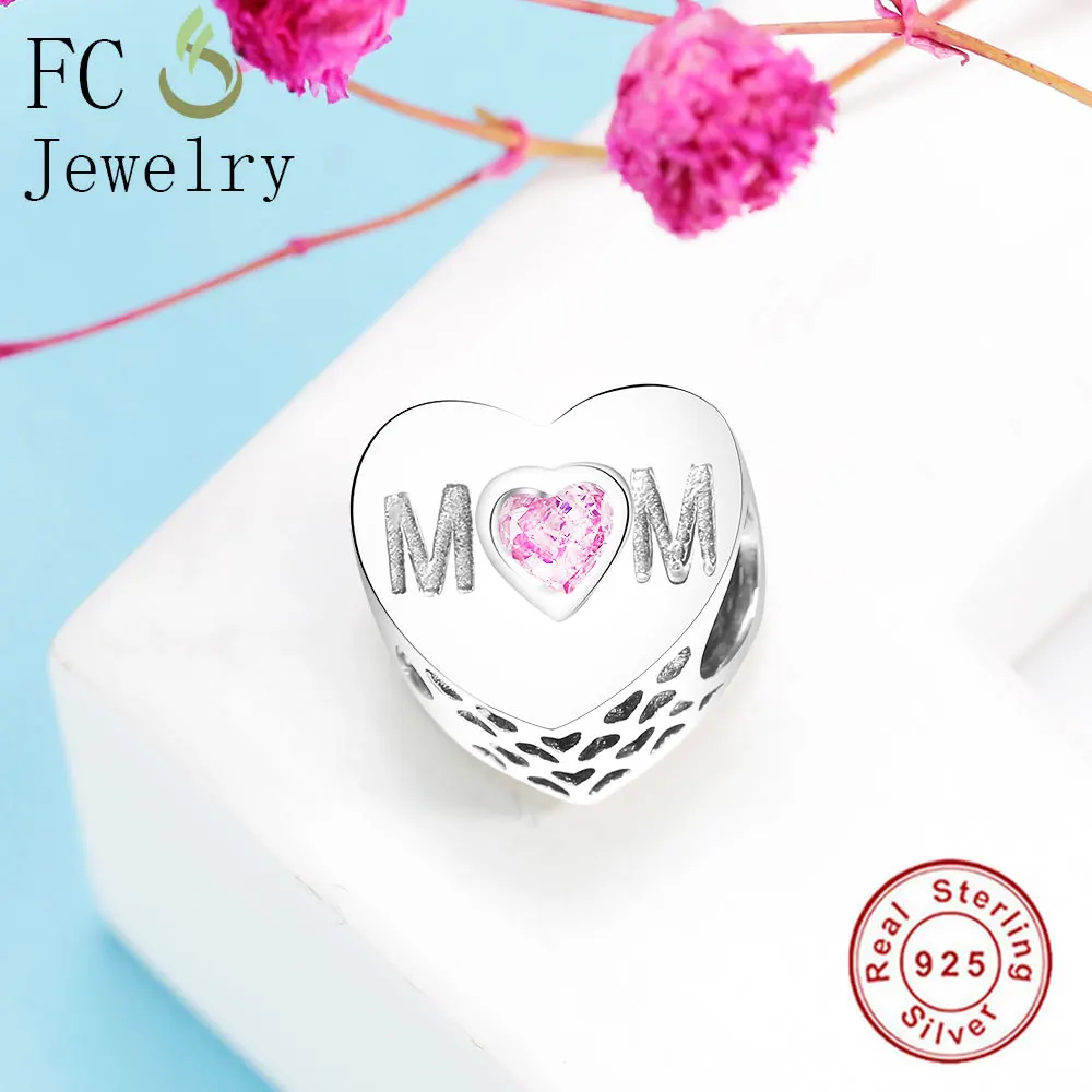 FC ювелирные изделия из аутентичного стерлингового серебра 925 пробы Любовь сердца