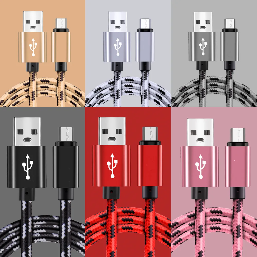 3A Micro USB Type C кабель для быстрой зарядки мобильный телефон 3 0 провод передачи