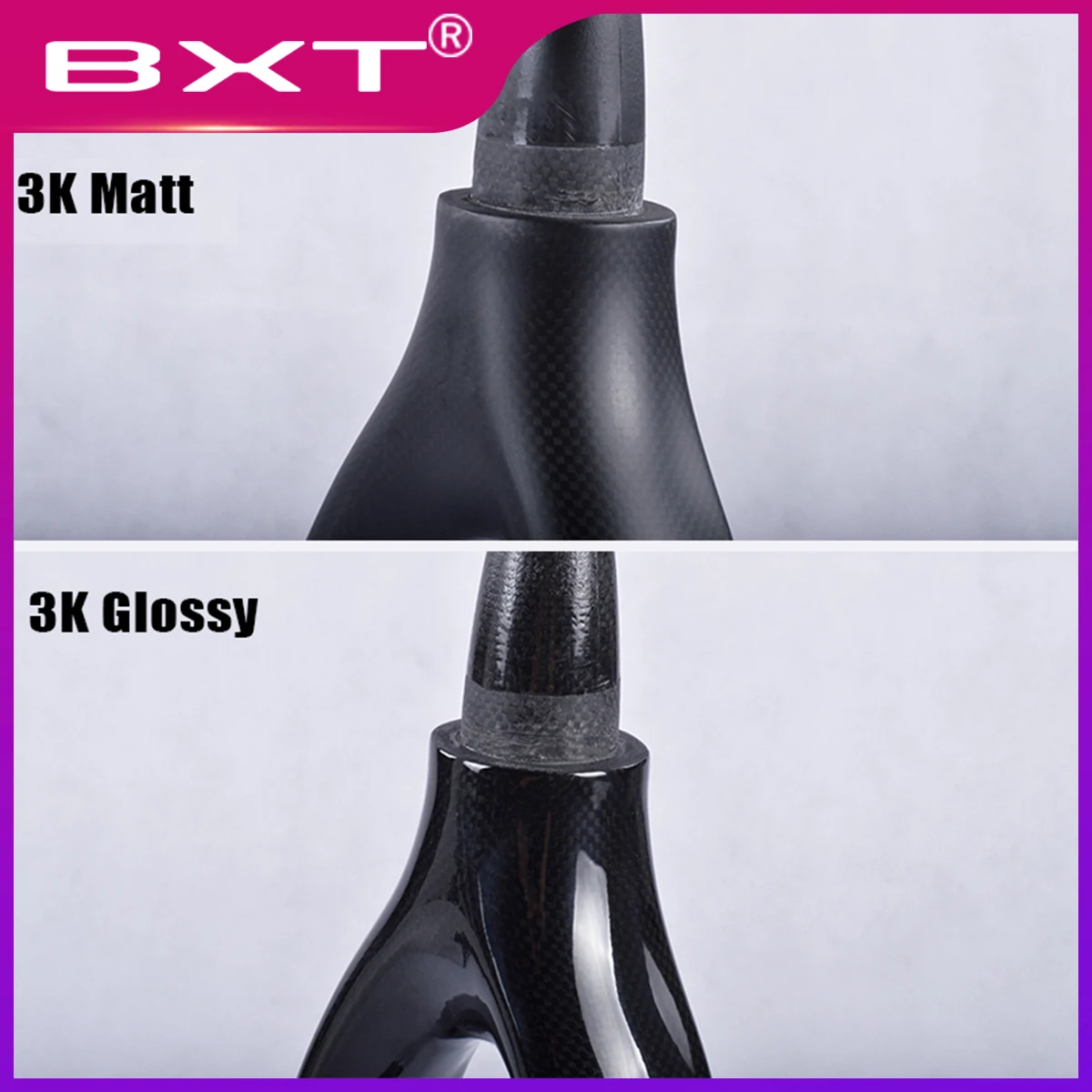 BXT 2019 новая суперлегкая углеродная горная вилка 29er 9 мм коническая Велосипедная 29