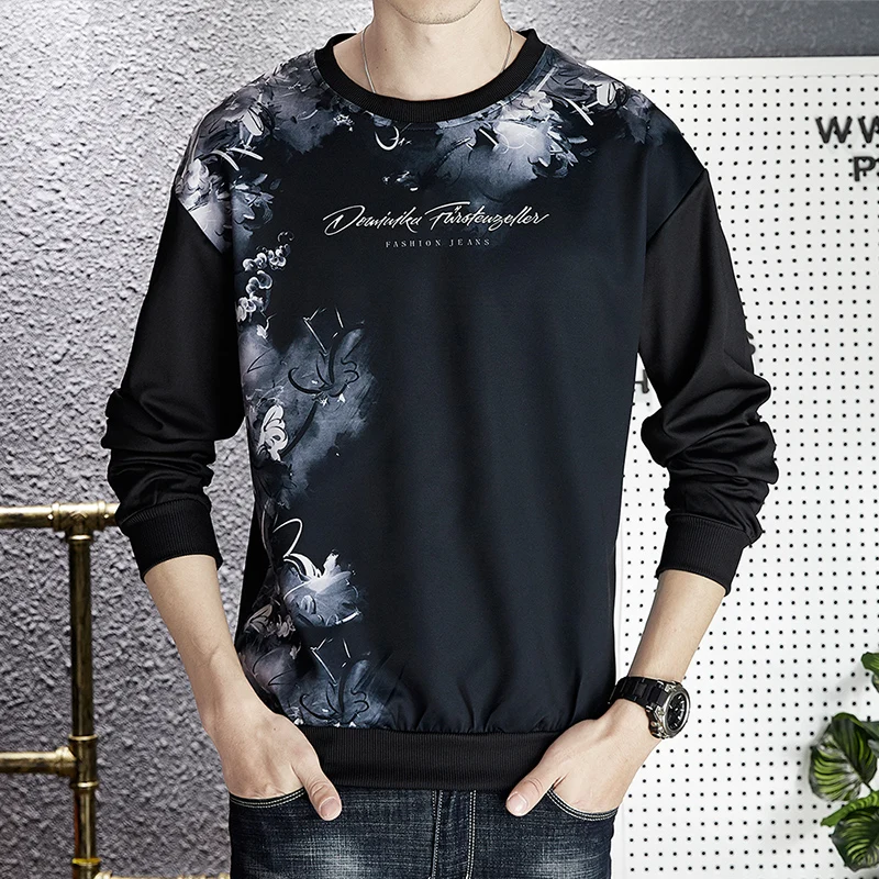 Новинка 2020 толстовка Мужская свитшоты с круглым вырезом Весенняя уличная одежда