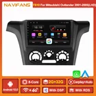 Автомагнитола 2DIN 4G LTE DSP IPS 6 + 128G Android 11 для MItsubishi Airtrek Outlander 2001-2005 мультимедийный видеоплеер GPS Стерео FM