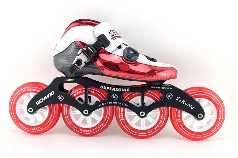 4 колеса трек гоночные скоростные коньки patines marathon road золотые роликовые коньки обувь из углеродного волокна 90 100 110 для детей и взрослых