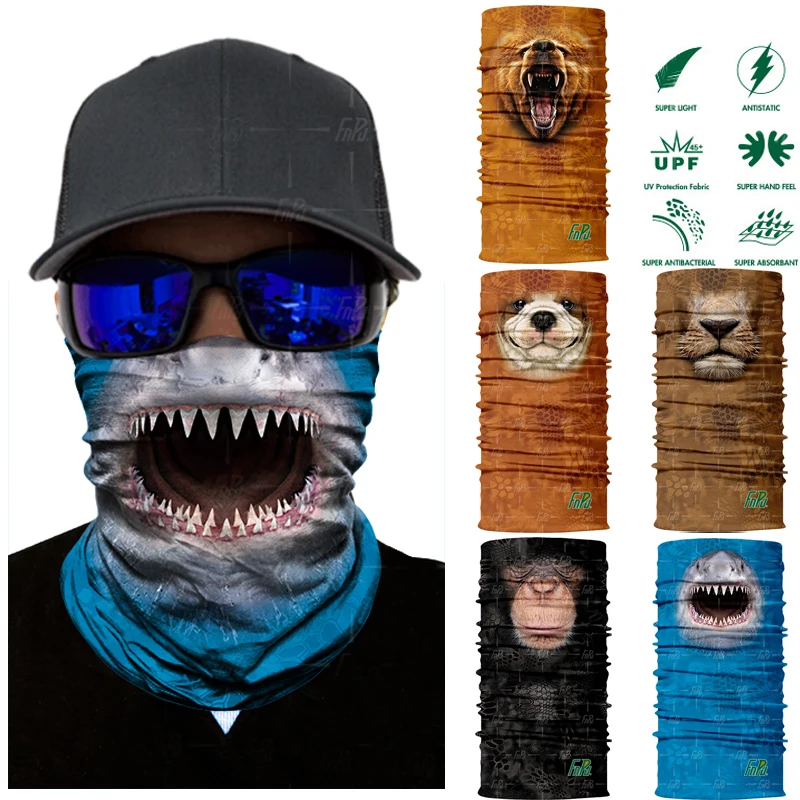 Бесшовные подушка для шеи животных теплые гетры маска лица Уход за кожей повязки