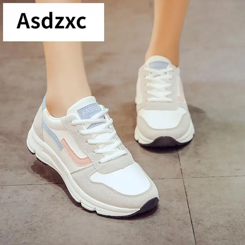 

Women's Chunky Sneakers Casual Ladies Dad Shoes Walking Sneakers for Women Lace up Mesh Woman Fashion Female Shoes New