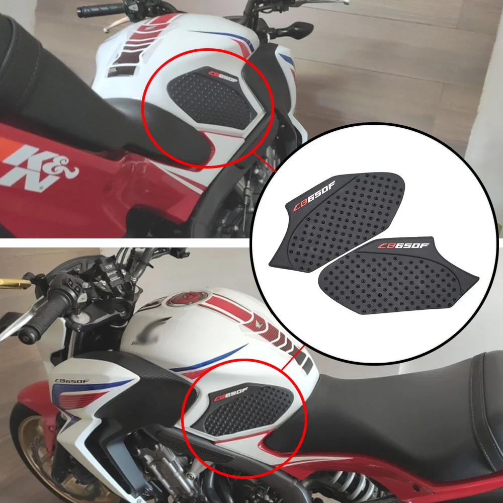 Для HONDA CBR650F CB650F 2014-2017 2016 2015 CB650 F протектором против скольжения Танк Pad Стикеры газа