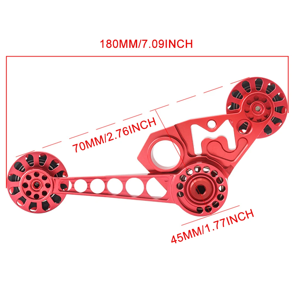 

Bicycle Stabilizer Folding Bike Chain Guide Press Tension Adapter Easy Install Durable For Brompton Device Accessories Tool