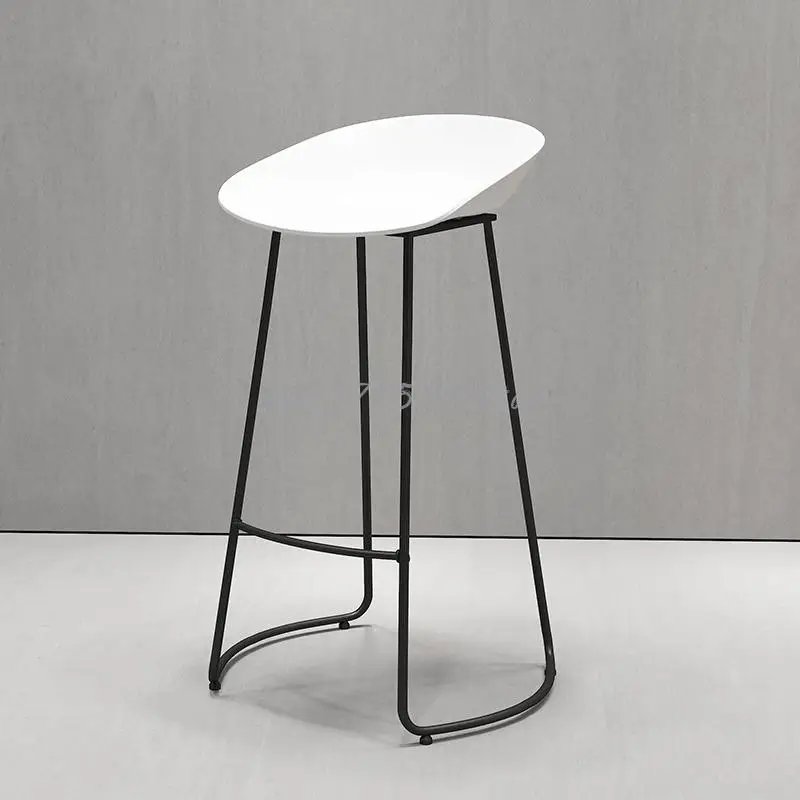 Модное искусственное простое барное кресло скандинавский Железный барный стул