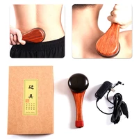 natural energy stone electric massager gua sha muscle relax cellulite back abdomen massage relief pain bian stone massager spa
