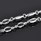 Цепочка Из Сплава Doreen, овальная и круглая, 20x7 мм, 1 м
