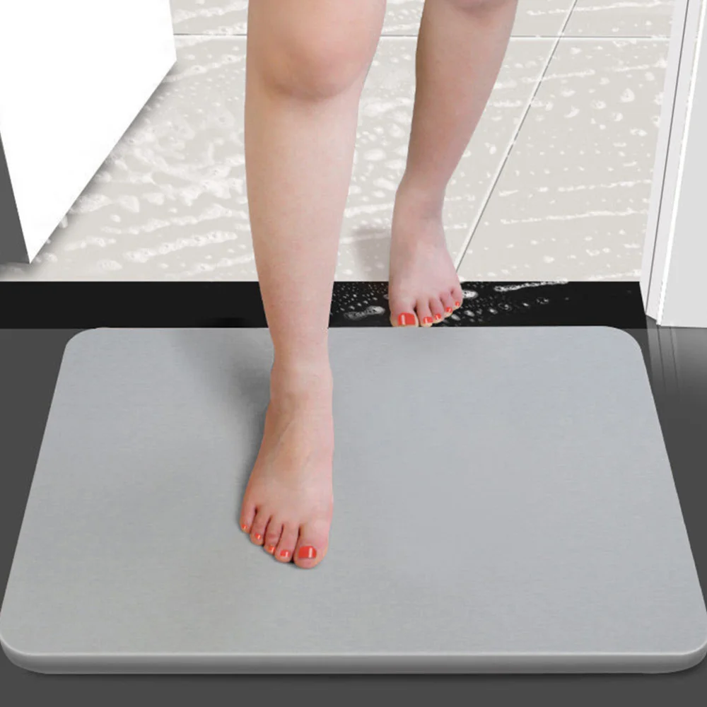 

Anti-skid Floor Mat Absorbent Bathroom Mat Non-slip Foot Cushion for Home
