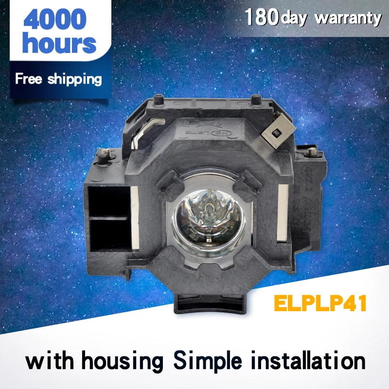 Бесплатная доставка Лампа для проектора elplp41 EB-S6/X6/S5/S52/S62/X5/X52 | Электроника