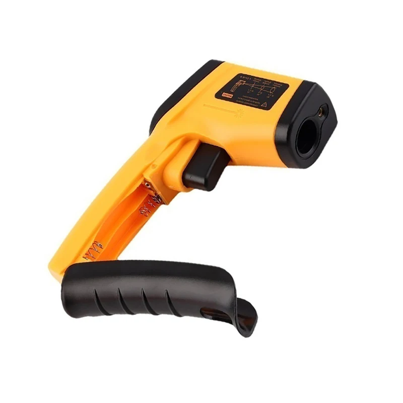 Бесконтактный цифровой LCD инфракрасный термометр пистолет ИК лазерная точка