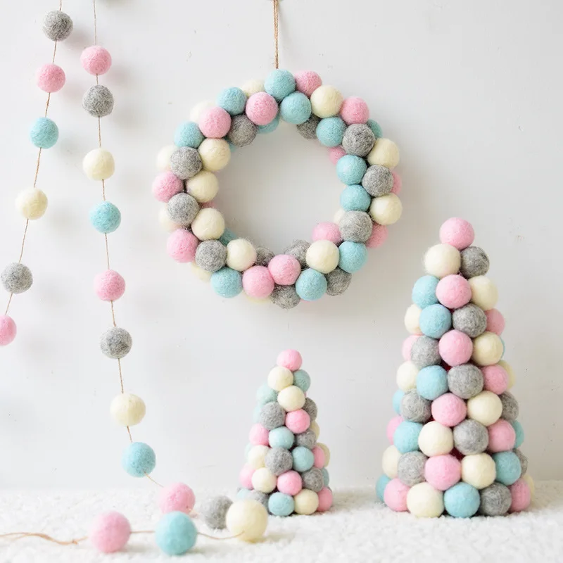 Xmax украшения мини для рождественской елки из войлока украшение стола