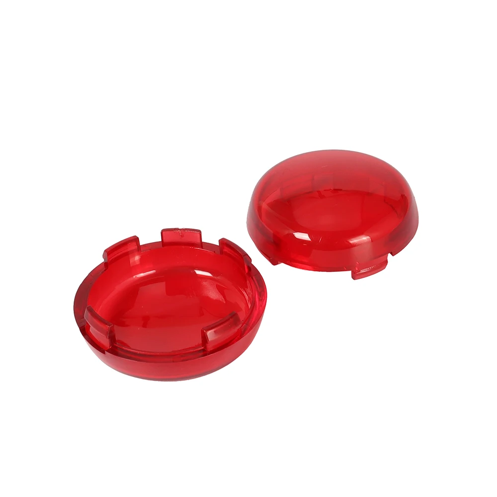 Световой сигнал поворота, оболочка для объектива для Harley Touring Road King Sportster XL 883 1200 Iron 883 Softail Heritage Dyna, 2 шт.