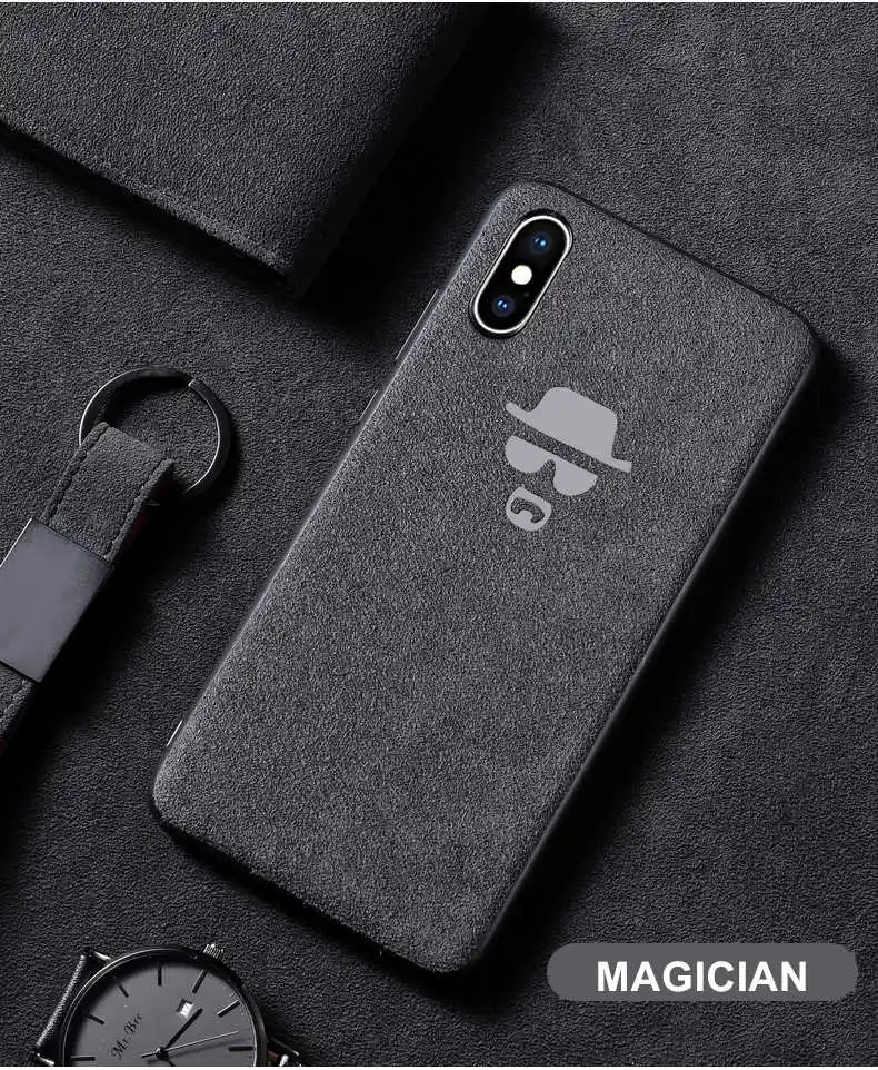 Hessy Меховой чехол для телефона для iphone 7, 8 Plus, 11 pro, X, XR, XS MAX, автомобильная кожаная задняя крышка для iphone 6 Plus, роскошный чехол, защита от падения - Цвет: 4