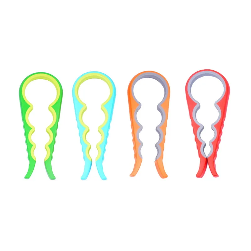 1Pc 4 in 1 Can Opener Manual Non-slip Twist Cap Bottle Launcher Lid Screw Jam Kitchen Gadget | Дом и сад