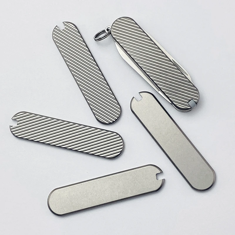 

58MM Titanium Alloy Patch DIY Tool Knife Handle Material For 58mm Knife