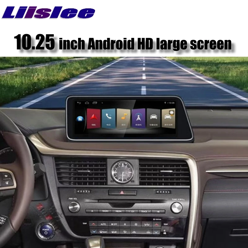 Автомобильный мультимедийный плеер Liislee для Lexus RX AL20 200T 300 300L 400h 450h 2015 ~ 2018 стерео