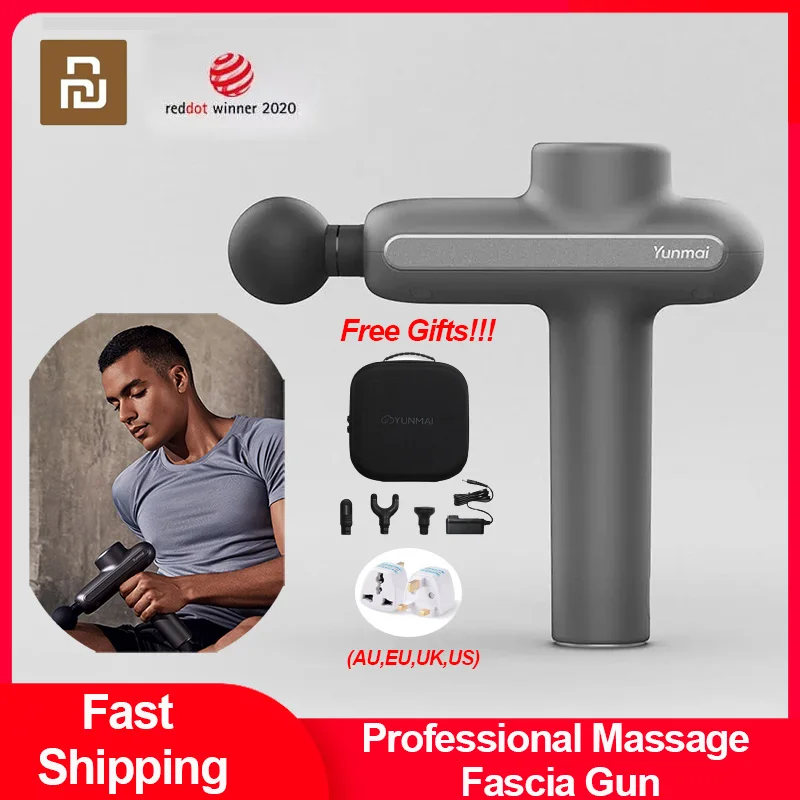 

Original Youpin Massage Fascia Gun Pro Basic Massager Deep Muscle Vibration Relief Pain Relax Fitness Therapy for Body Massage