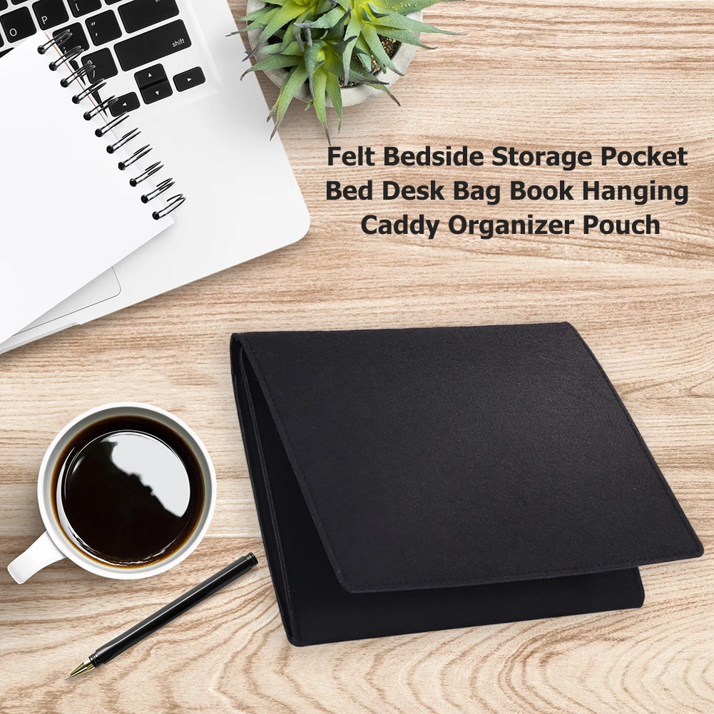Войлочная прикроватная Сумка Для Хранения Caddy кровать юбка Органайзер с