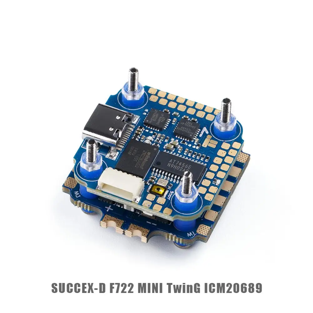 IFlight SucceX-D Mini F7 TwinG 40A Stack с V1.1 FC/SucceX-D 2-6S 4 в 1 ESC для HD FPV системы | Игрушки и хобби