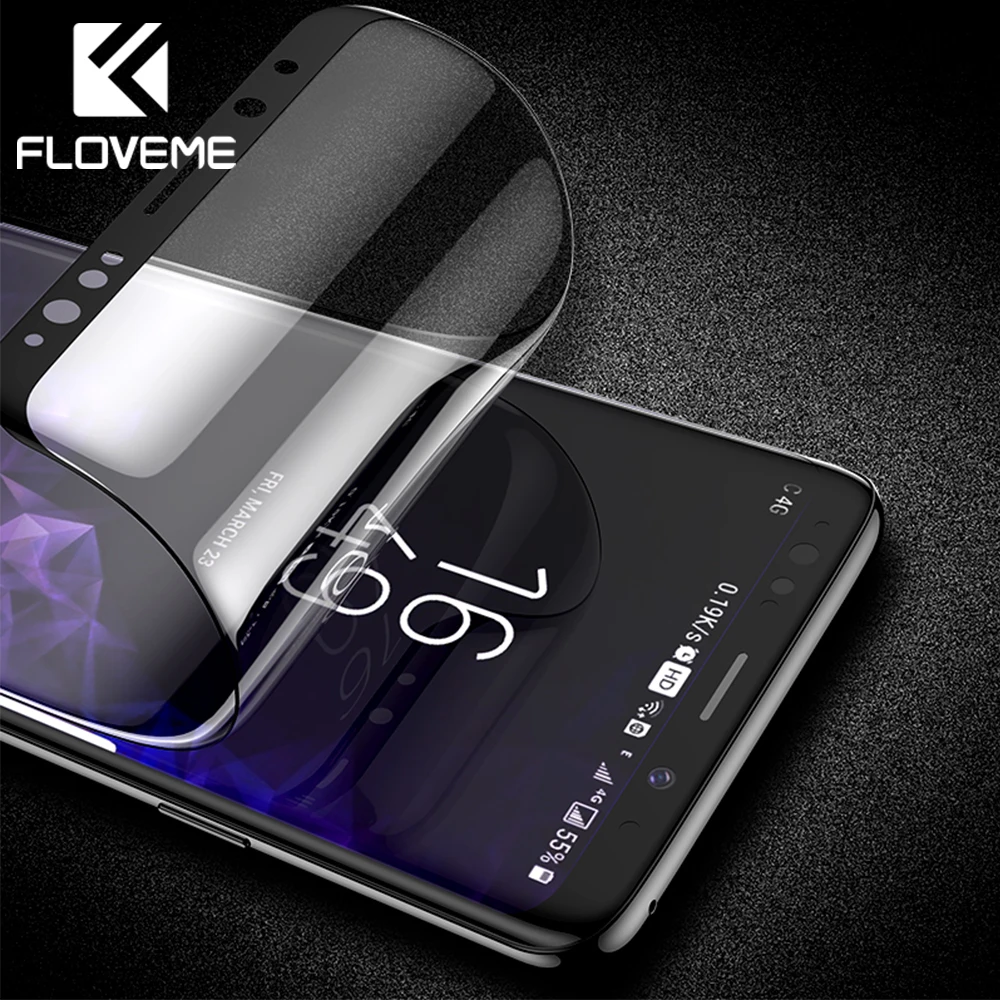FLOVEME Защитная пленка для экрана samsung Galaxy Note 9 8 3D изогнутая ультра мягкая защитная S9