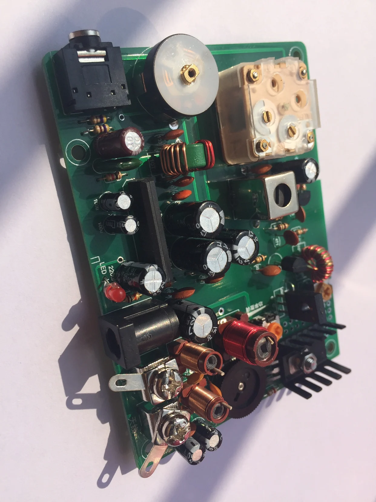 Радио экспериментальный Средний волновой передатчик AM 530 1600 кГц|Соединители| |