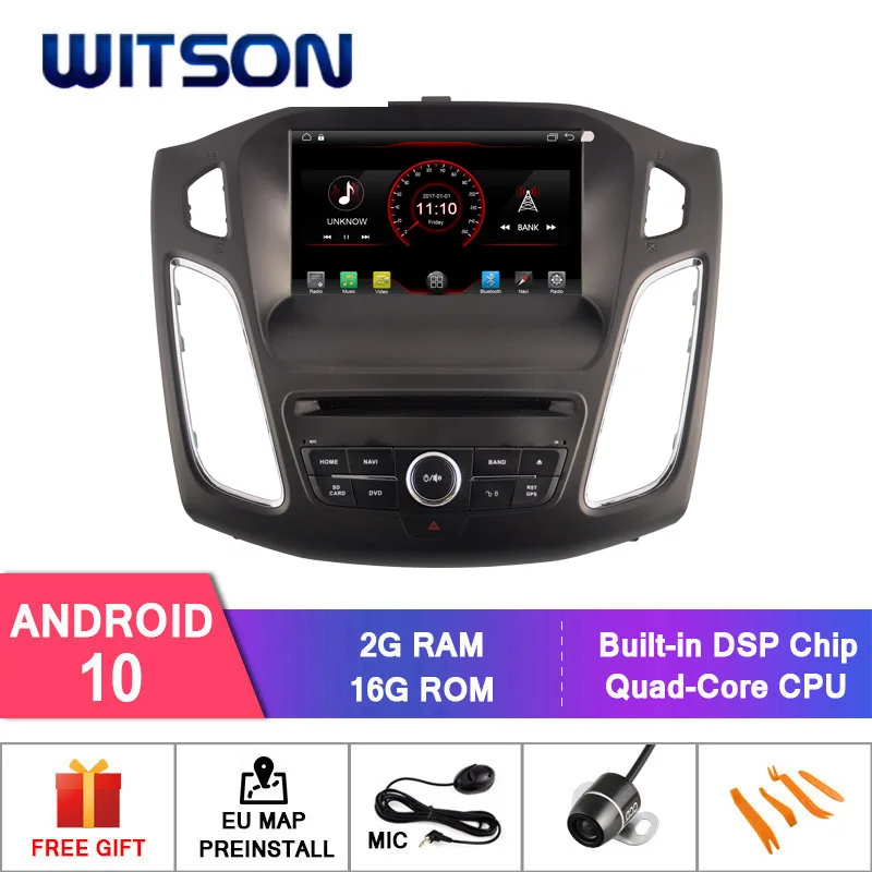 Автомобильная Мультимедийная система WITSON Android 10 0 для FORD FOCUS 2012 2015