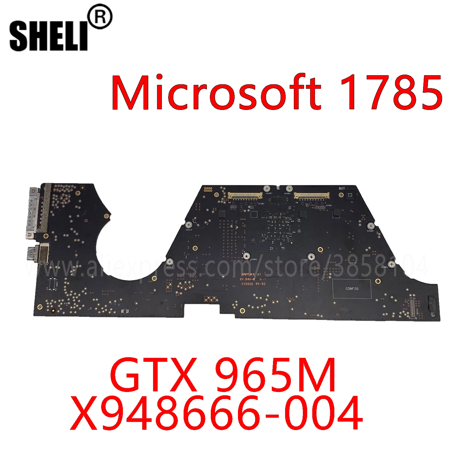 Для Microsoft Surface Book 1785 материнская плата с клавиатурой GPU GTX 965M X948666-004 | Компьютеры и