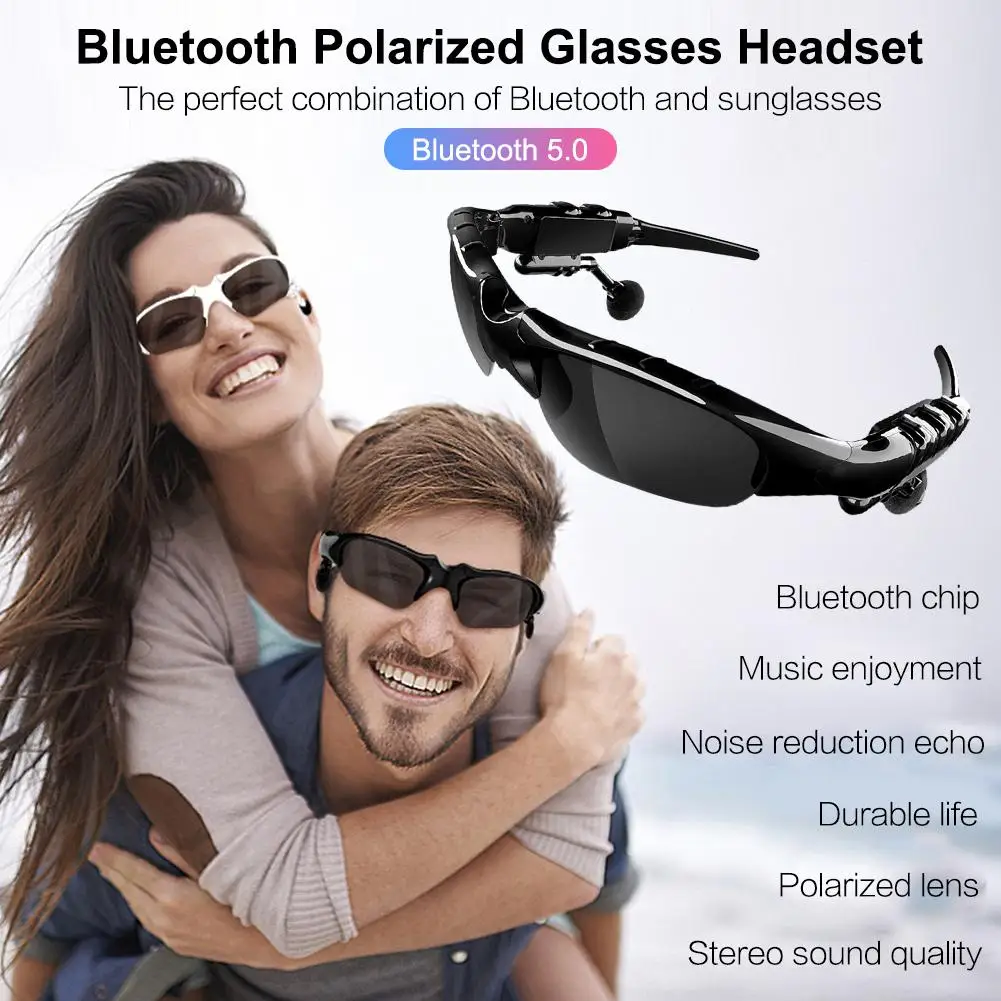 Универсальные очки наушники Smart Bluetooth 5 0 Беспроводной Поляризованные солнечные с