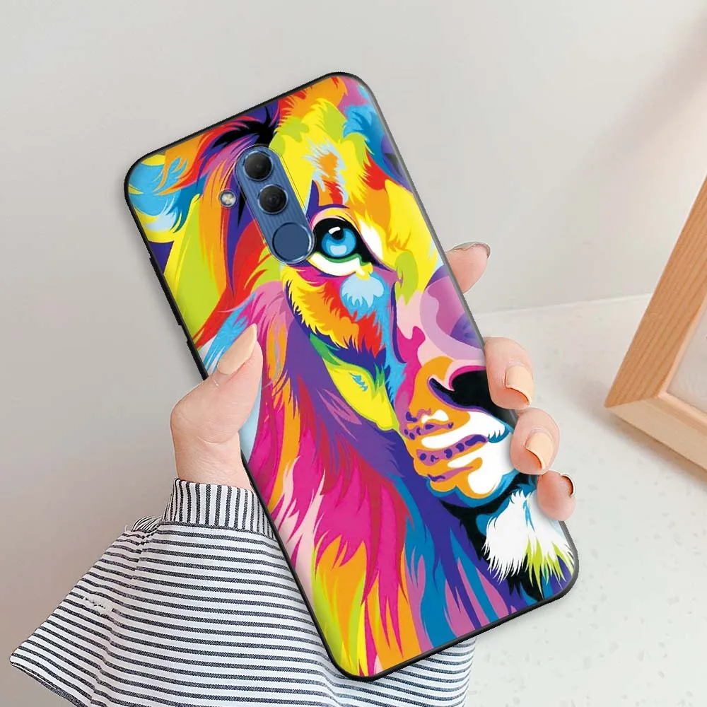 for huawei mate 20 lite case cover on mate 20lite shockproof silicone phone case for huawei mate 20 lite cute cover bumper 6 3 free global shipping