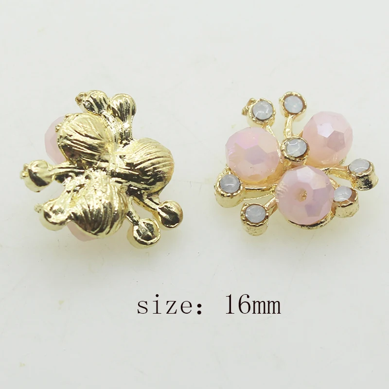 Романтический вишневый кристальный ювелирный украшения 10 штук праздничные украшения для отдыха эмалевые сплавные металлические творческие аксессуары.