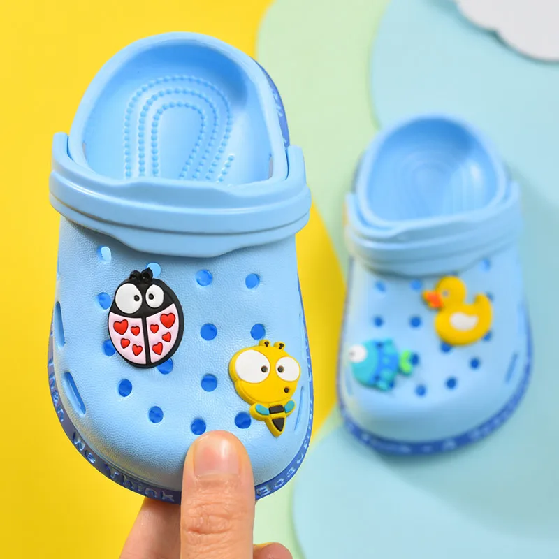 

News Summer Baby Shoes Sandals Boys Girls Beach Shoes Breathable Soft Fashion Sports Shoes High Quality KidsShoes