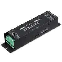 dmx512 decoder 4 channel constant voltage strip display dmx digital tube decoder led light converter