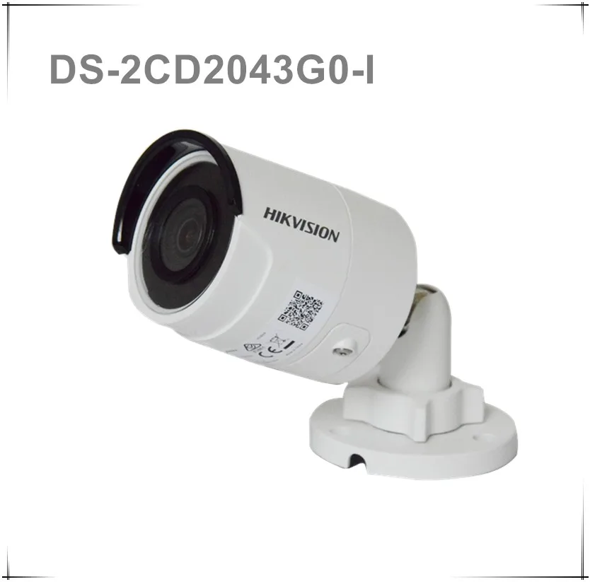 Оригинальная английская версия Hik Φ 4MP IR фиксированная сетевая камера WDR IP67 H265