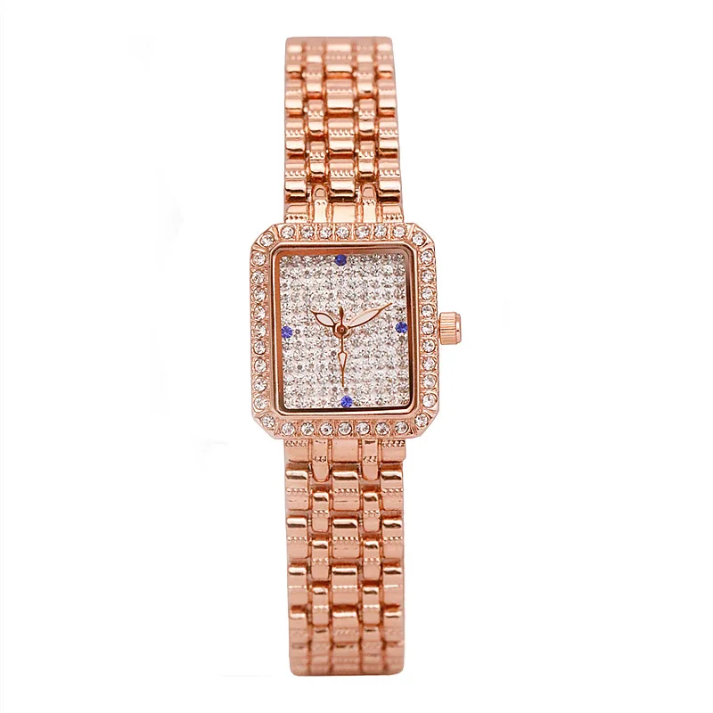

2021 student sports watch new concept creative steel mesh belt ladies watch bracelet watch full diamond ladies watch quartz watc