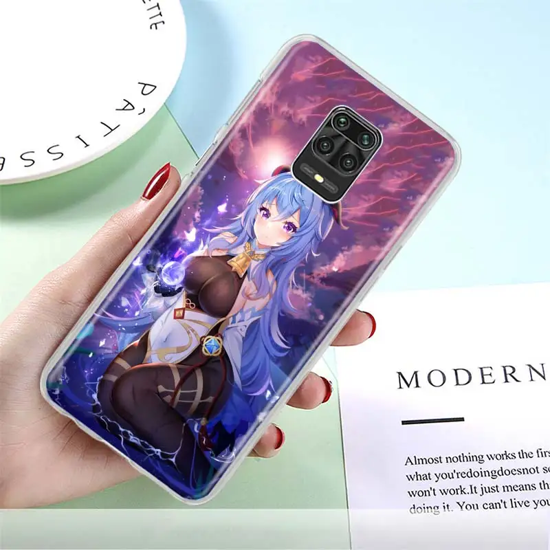 

Genshin Impact Keqing Ganyu Phone Case for Xiaomi Redmi Note 9S 8T 8 Pro 9 7 9A 8A 7A K40 K30 10 Pro Hard PC Back Cover Fundas
