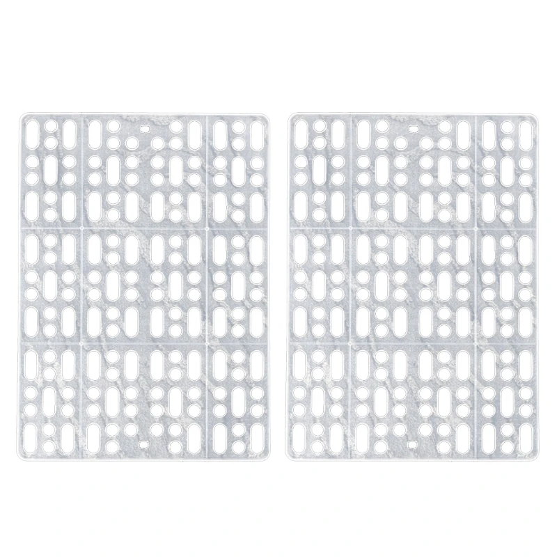 

Rabbit Cage Mat Floor Bunny Foot Resting Pads Plastic Cage Mat for Pet Cats Dogs Hamster Rat Chinchilla Guinea Pig