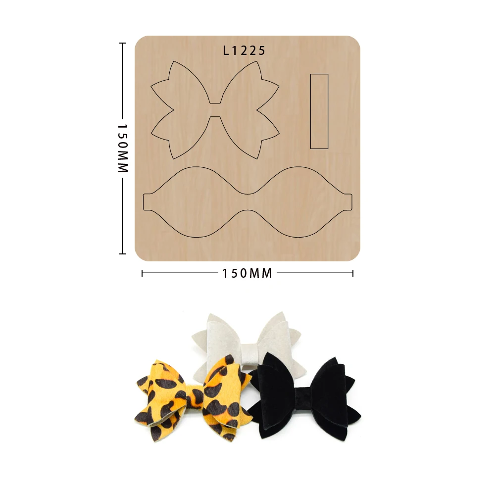 

Bowknot cutting dies new die cut &wooden dies Suitable for common die cutting machines on the market