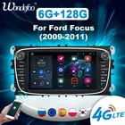 магнитола 2 din андроид 2 din Android 10 автомобиль радио Carplay для Ford Focus 2 S-Max 2009-2011 авто радио мультимедиа плеер GPS экран навигации автомобиля стерео
