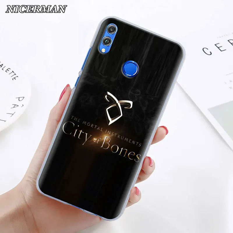 

Mortal City Of Bones Shadowhunter Case for Huawei Honor 9A 9S 9C 8A 8X 9X Lite 10 10i 20 Lite 30 Pro 20S 30S 20e Hard Cover