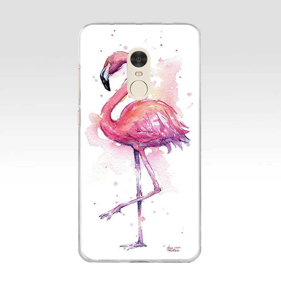 Чехол для телефона 141FG из мягкого силикона и ТПУ с изображением ананаса цветов