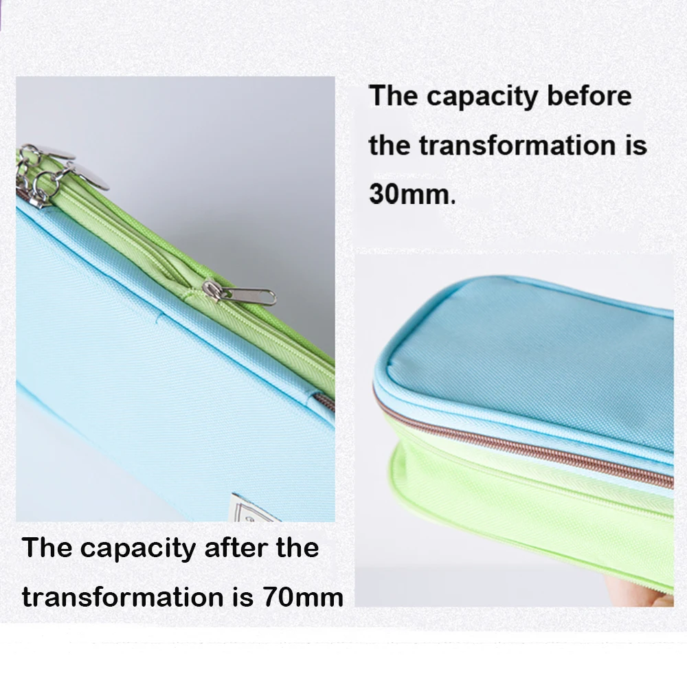 Чехол для карандашей студенческий пенал кошелек монет сумка ключей косметичка